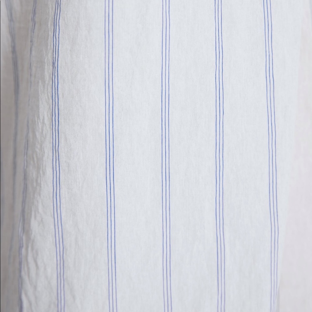 Zara striped poplin shirt, front pleated - Picture 7 of 10